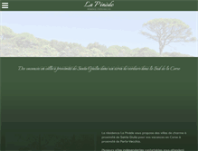 Tablet Screenshot of lapinede-portovecchio.com